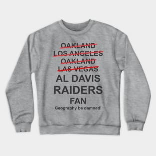 AlDavisRaidersFan2020 Crewneck Sweatshirt